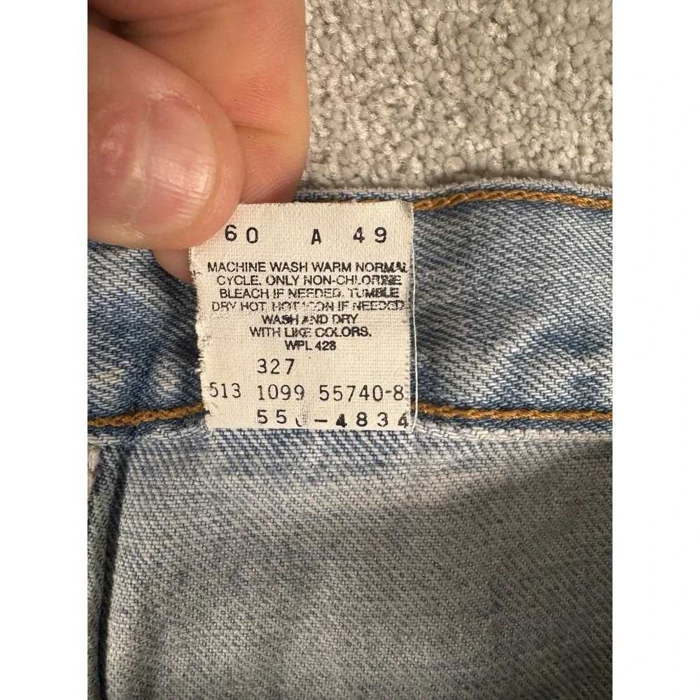 Vintage Levi's 550 Jeans‎ Made in USA 38x32 Relaxed Fit Dad Men's Red Tab Y2K 00